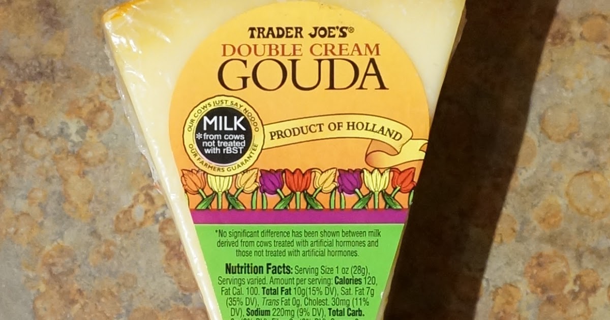 Exploring Trader Joe's Trader Joe's Double Cream Gouda