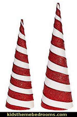 Candy Cane Striped Christmas Cone Trees in Sparkling Red and White candy Christmas theme decorating - candy themed christmas decorations - christmas candyland decorations - candy ornaments - candy shaped holiday ornaments - candy themed Christmas decor - lollipop candy swirls Throw Pillows - Candy Christmas Tree - candy stripe Chritmas decor - Candy Cupcake Ornaments Candy Cane Striped Christmas Cone Trees in Sparkling Red and White