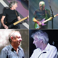 The four members of Pink Floyd.