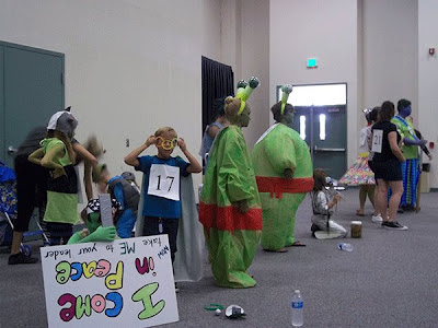Heaven Can Wait - The 65th UFO Festival in Roswell The alien costume contest