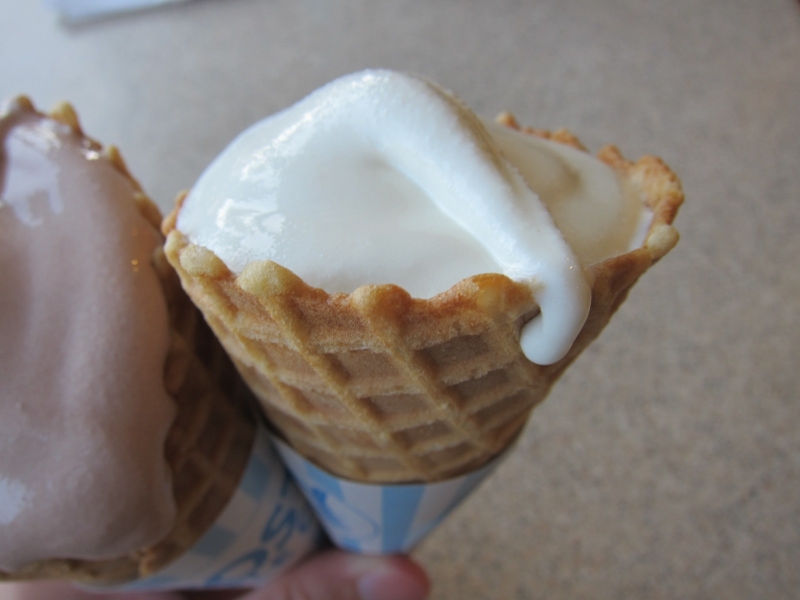 Review Wendy's Frosty Waffle Cones Brand Eating. Your Daily Fast
