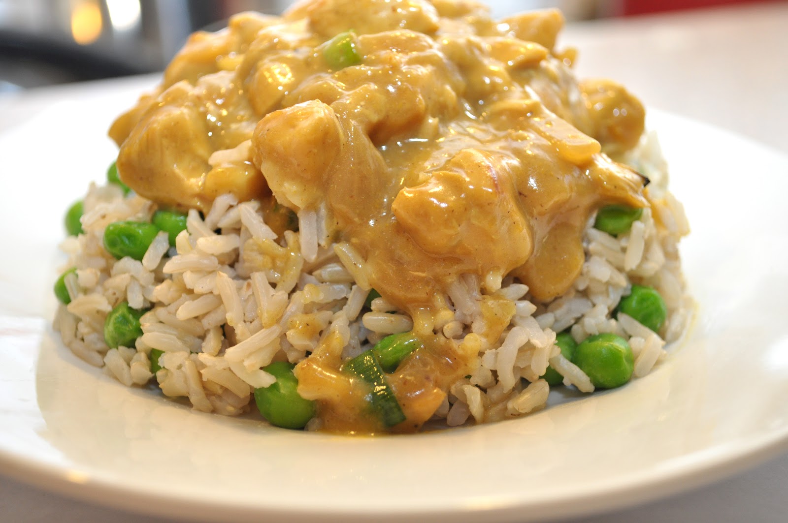 carinamdee Gluten Free Coconut Chicken Curry with Brown Rice