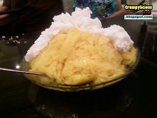 mango coconut shaved ice