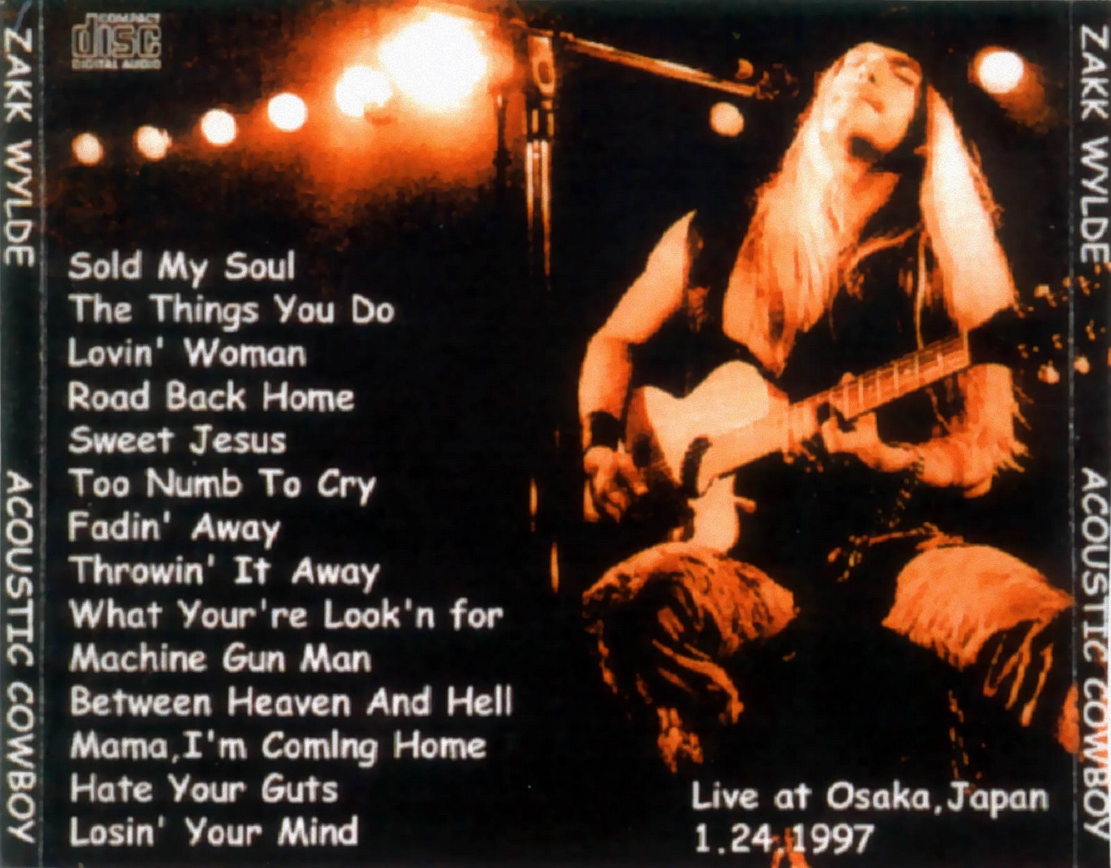 Rock Anthology Zakk Wylde Acoustic Cowboy (1997) FLAC