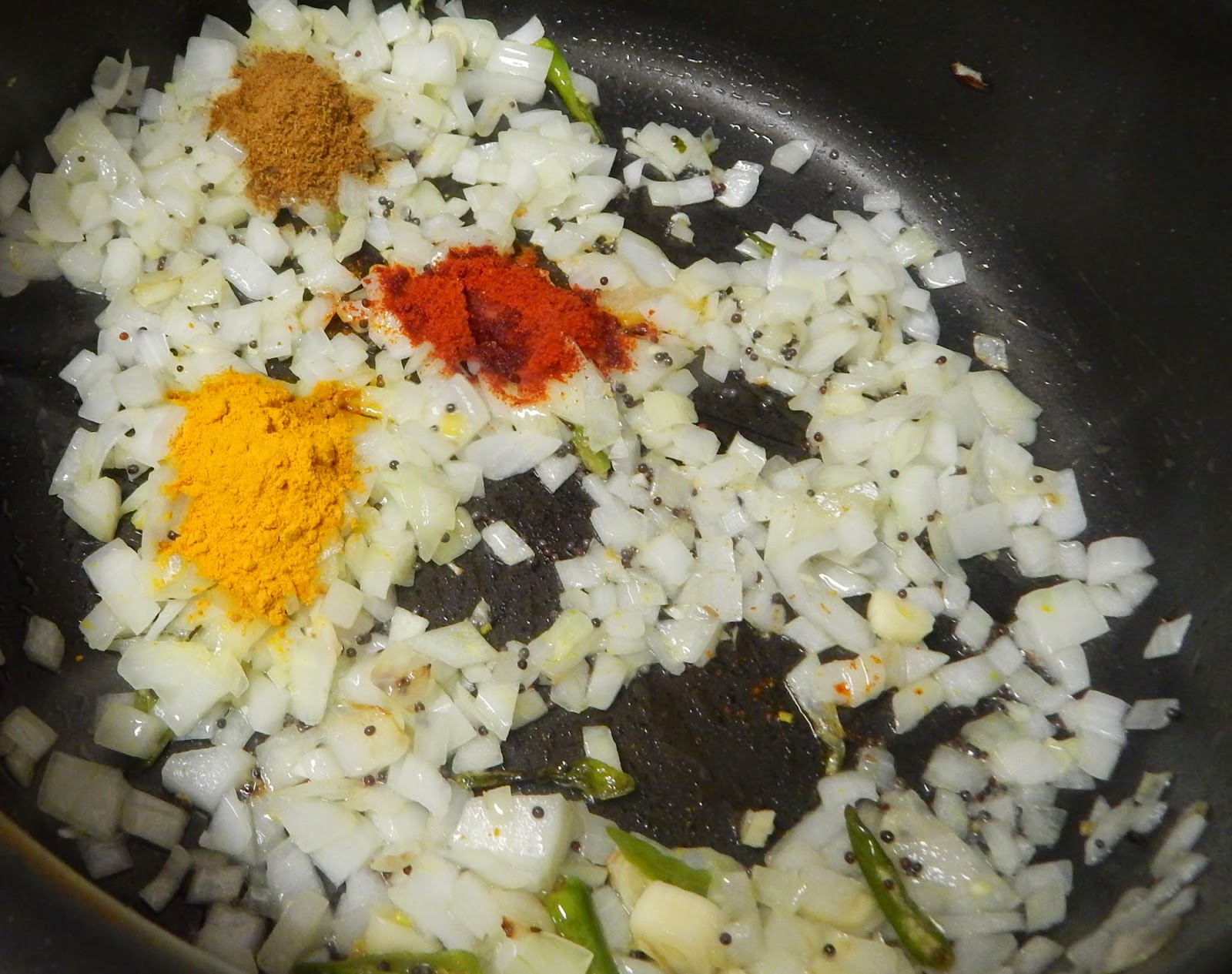 Palatable dishes from Jess's kitchen ) Thoran with Mustard greens