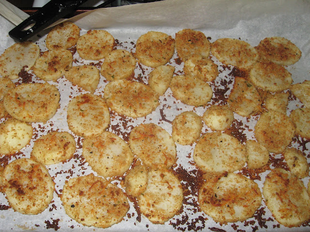 Parmesan Panko Potatoes