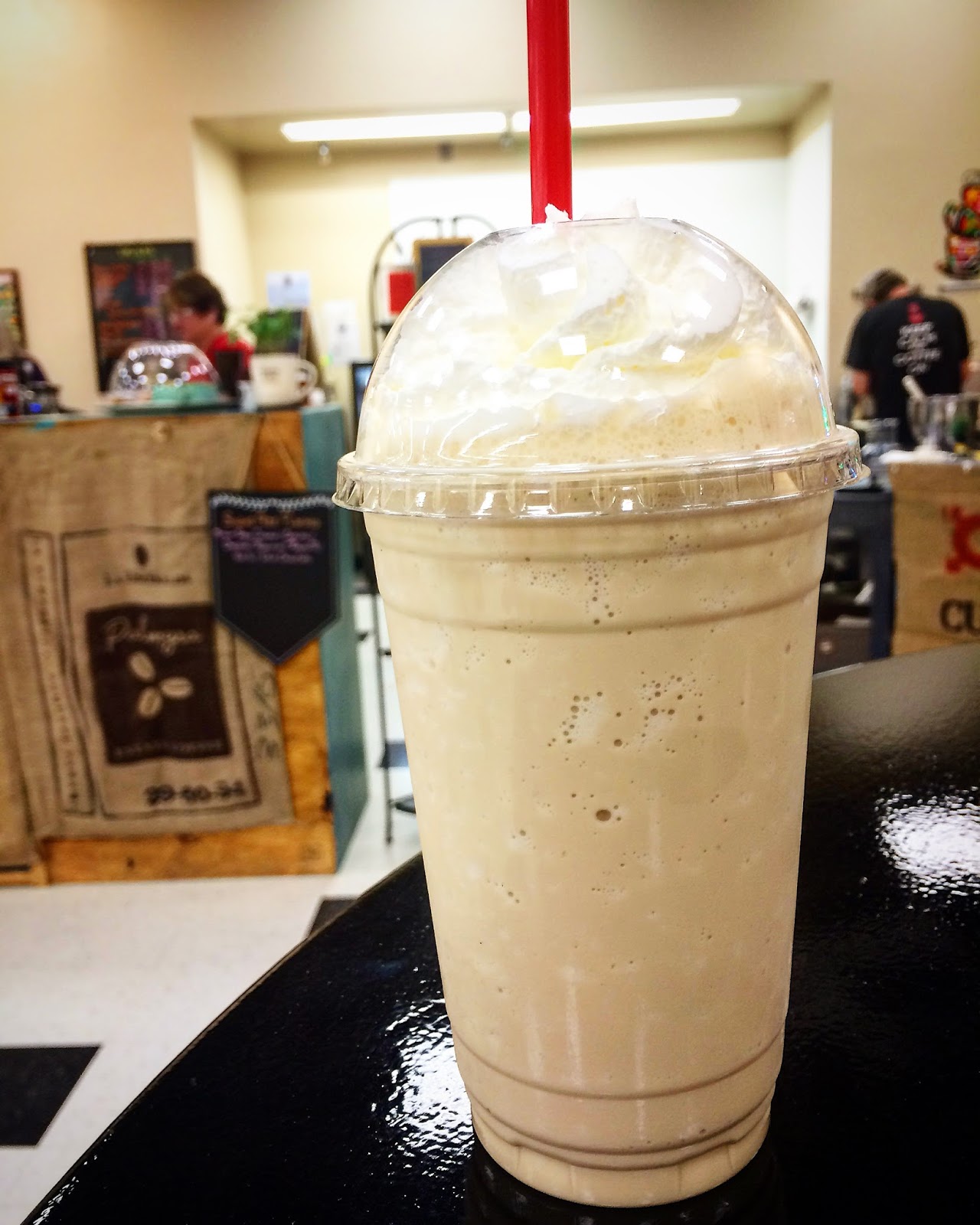 Drink Nevada Coffee Shake from TheCoffeeBarnNV inside the GWMarketplace