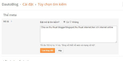 Seo onpage đơn giản gọn nhẹ và chuẩn seo cho blogspot