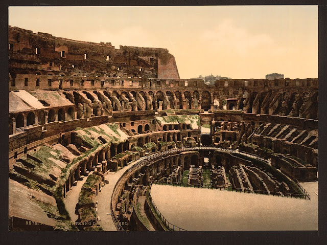 Fascinating Historical Picture of The Colosseum, Rome in 1895 
