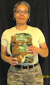 Sandra with her Holy Bible inside "Army" Case