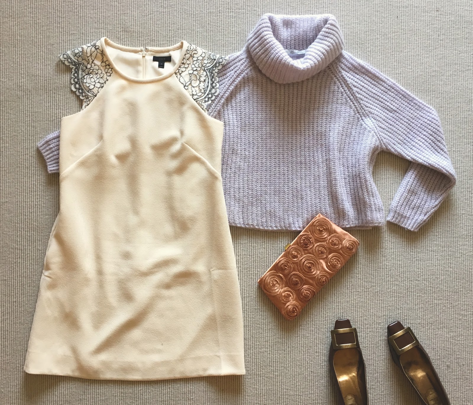 F A S H I O N E X P A T J.Crew Christmas Dress And Zara Cropped Sweater