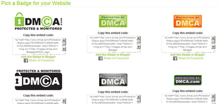 DMCA Logos for Websites DMCA Logos for Websites