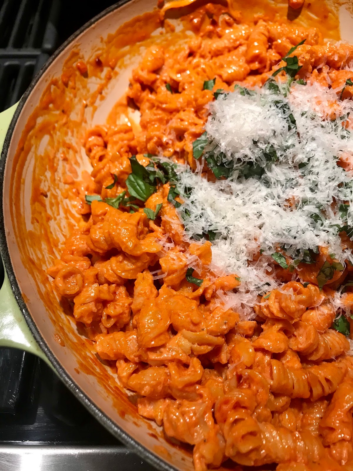 siriously delicious Fusilli alla Vodka