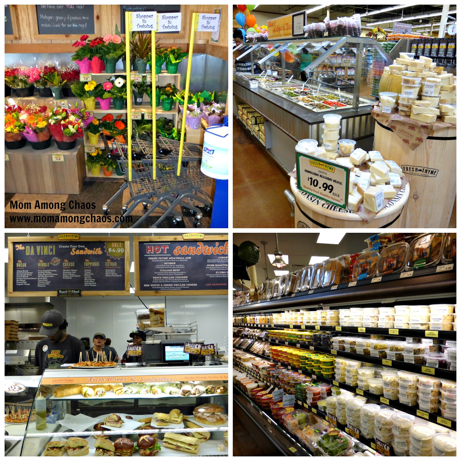 Mom Among Chaos Fresh Thyme Grand Opening in Metro Detroit