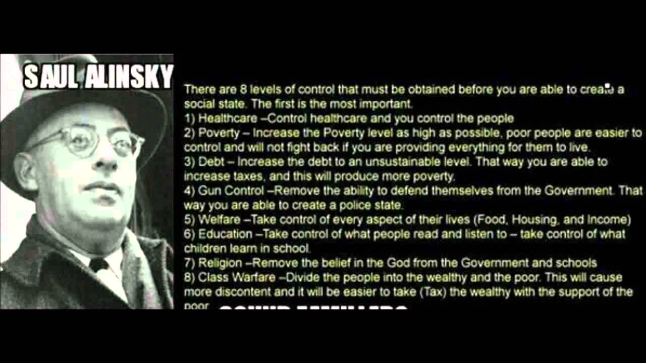 Theo Spark: Saul Alinsky, 'Rules For Radicals' And 'The Hillary Letters