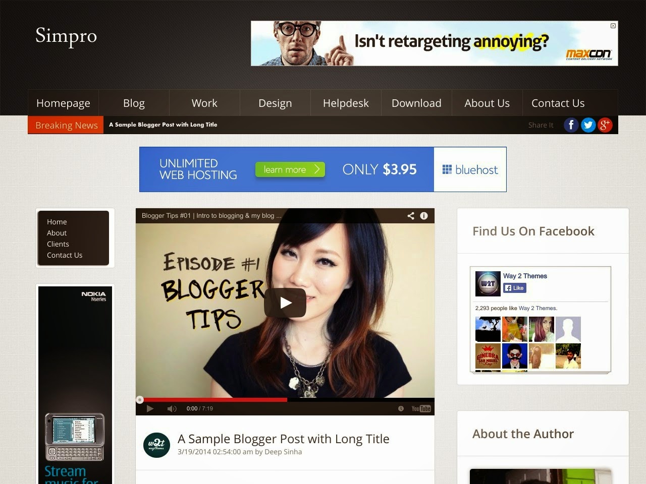 Simpro Professional Blogger Template Templates Gallery Simpro Professional Blogger Template