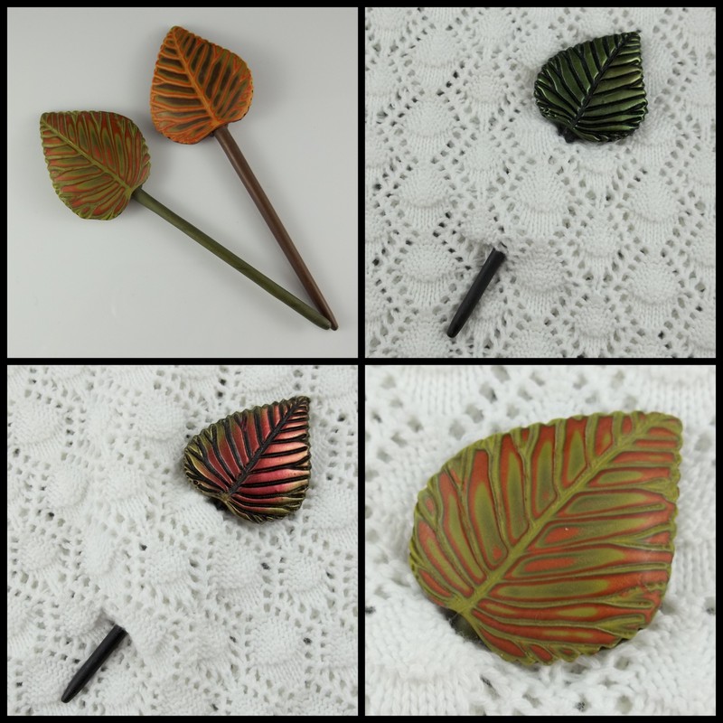 2 Good Claymates Shawl Sticks