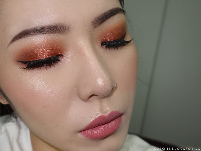 Morphe Brushes 35O Nature Glow Palette Review and Swatches Makeup Look