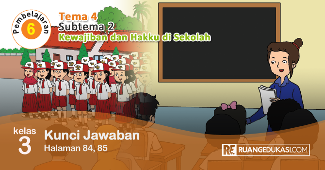 Kunci Jawaban Tema 4 Kelas 3 Halaman 84, 85 Kunci Jawaban Tema 4 Kelas 3 Halaman 84, 85