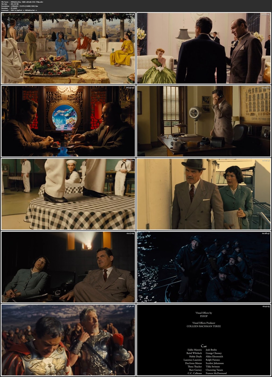 Hail Caesar 2016 Hindi Dual Audio 480p BluRay 350MB Download