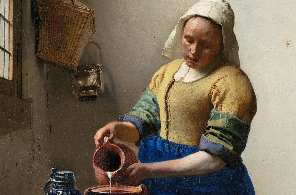 Scarica Gratis Images Johannes Vermeer The Milkmaid La Lattaia C 1657 1658 Tutt