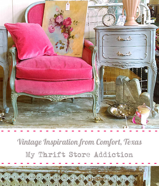 vintage inspiration in Comfort Texas 
