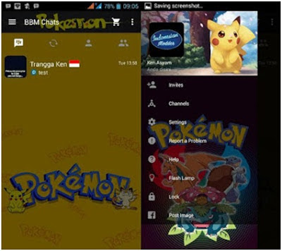 BBM MOD Tema Pokemon GOBase 3.0.0.18 Apk