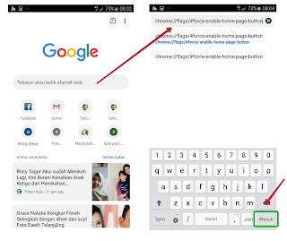 chrome flags copy paste alamat force button enable