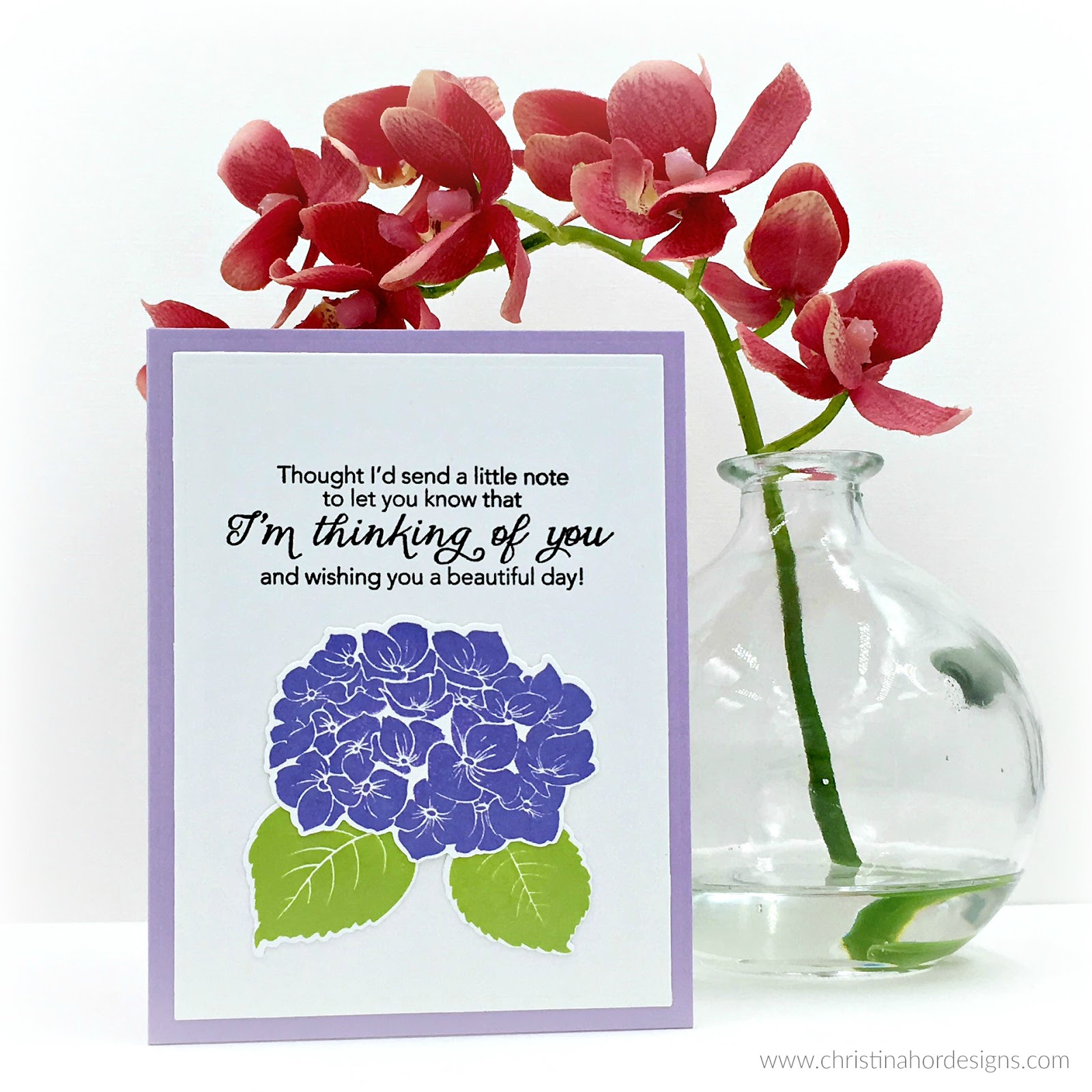 Simon say stamps_ Hydrangea Blooms thinking of you hydrangea simon says stamp