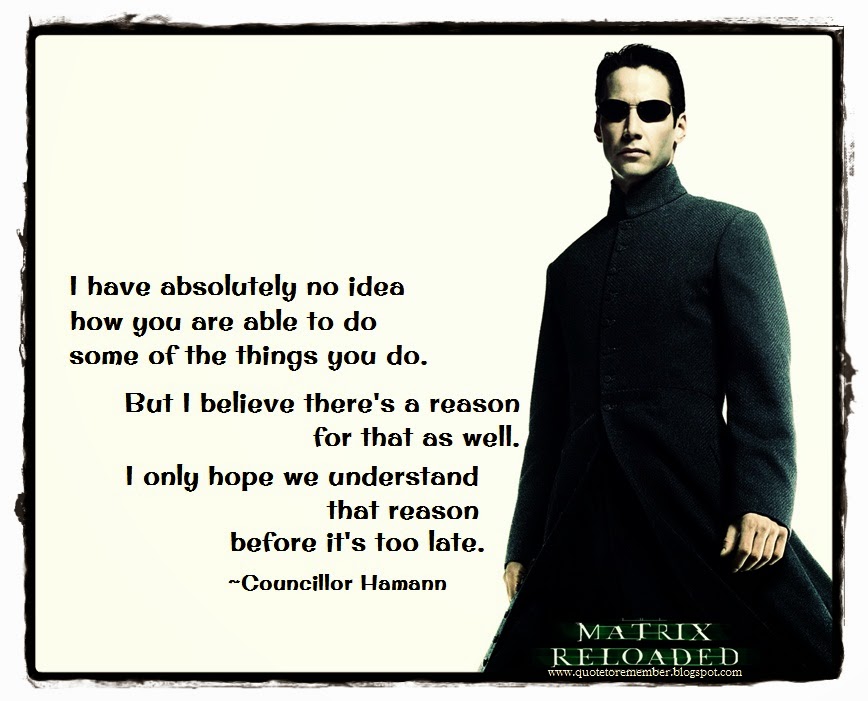 TheMatrixReloaded KeanuReeves Neo