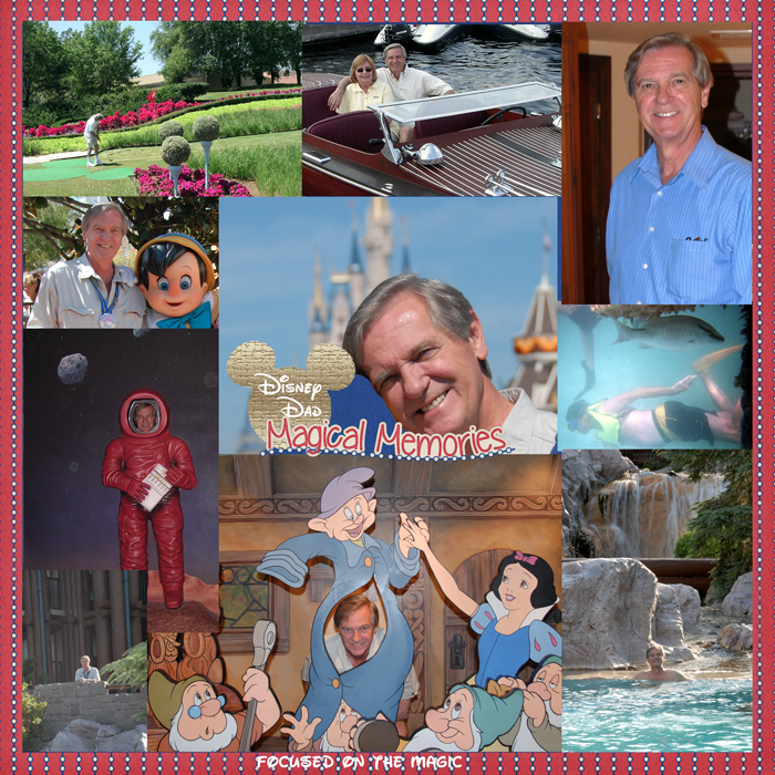  In honor of Father's Day on Sunday.  This week's theme is ~Disney Dad ~