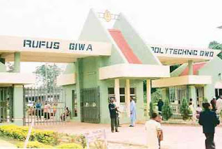 Rufus Giwa Poly Post UTME Form