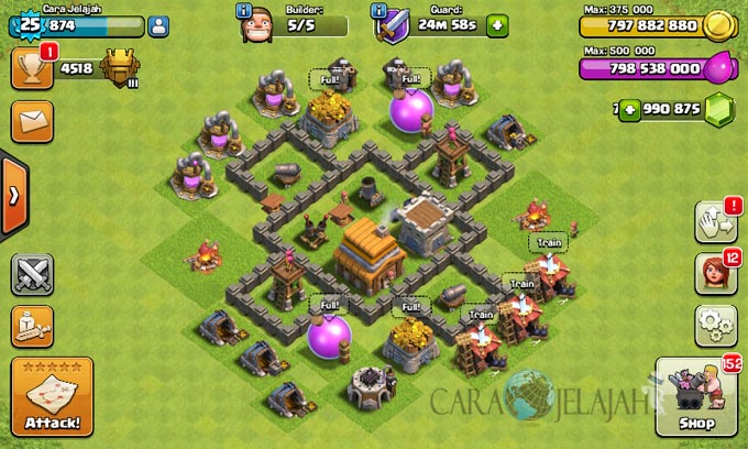 Desain Formasi Base TH 4 COC Terbaik Dan Terbaru 12 Desain Formasi Base TH 4 COC Terbaik Dan Terbaru 12
