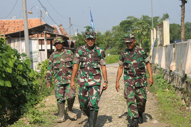 Dandim Sragen cek lokasi TMMD Sengkuyung Tahap I di Desa Banyurip, Begini Harapan Mbah Warno