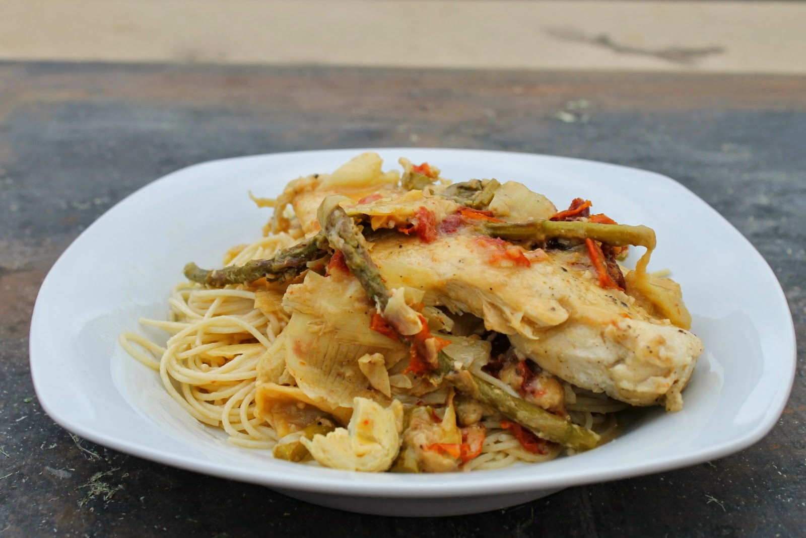 Always Savory White Wine & Artichoke Chicken