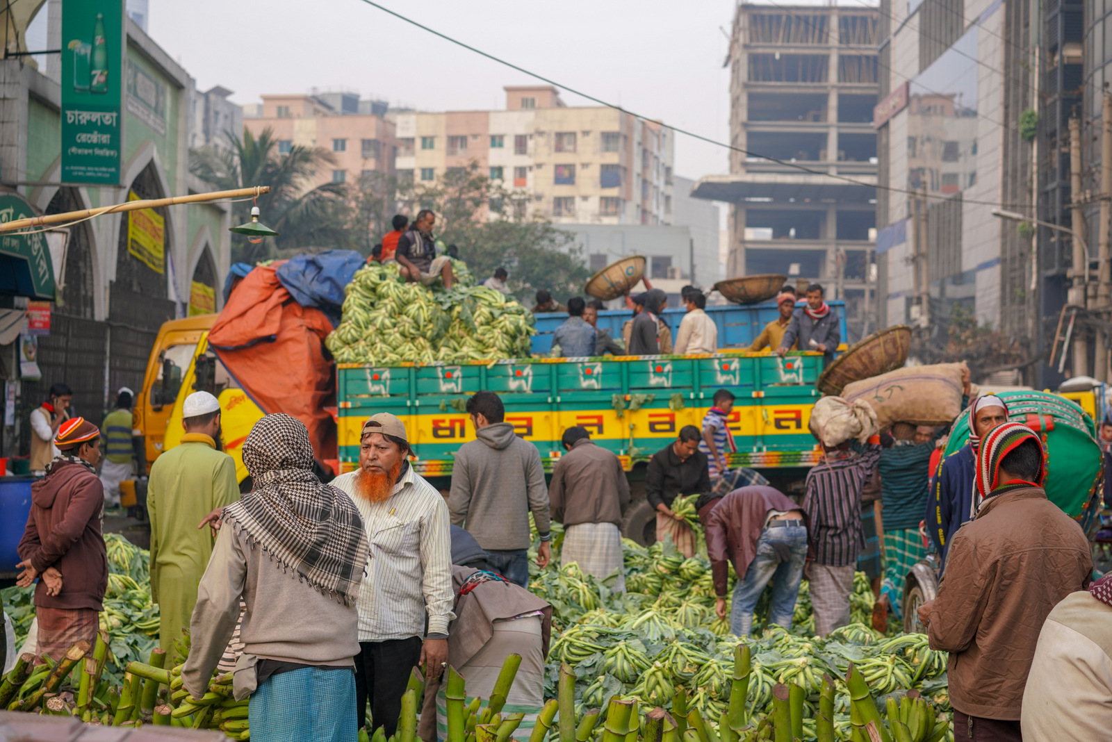 Exploring Dhaka's markets can be a ferocious assault on the senses