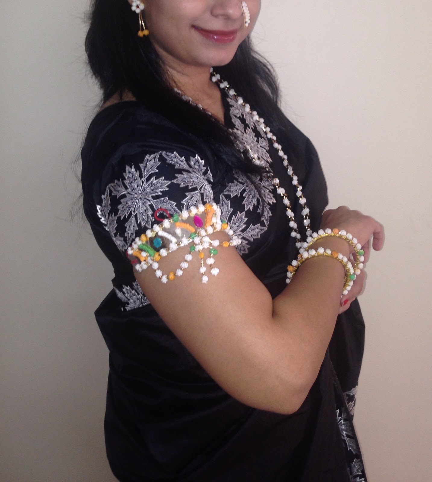 Haldi Kum Kum with Sugar Candy Jewellery ~ So-Saree