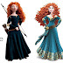 Meridas Disney Princess Controversial Makeover ...Is Brave Heroine Really Bad for Little Girls