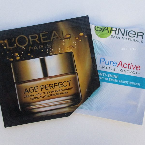 Garnier Pure Active Matter Control / Lóreal Age Perfect