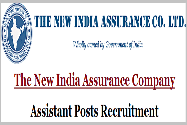 The New India Assurance Company 984 Assistant Posts Recruitment 2017 The New India Assurance Company,Assistant Posts,Recruitment 2017