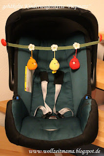 Häkeln: Kinderwagenkette "Piepmatz" als Geschenk zur Geburt oder Weihnachtsgeschenk, mit kostenloser Anleitung