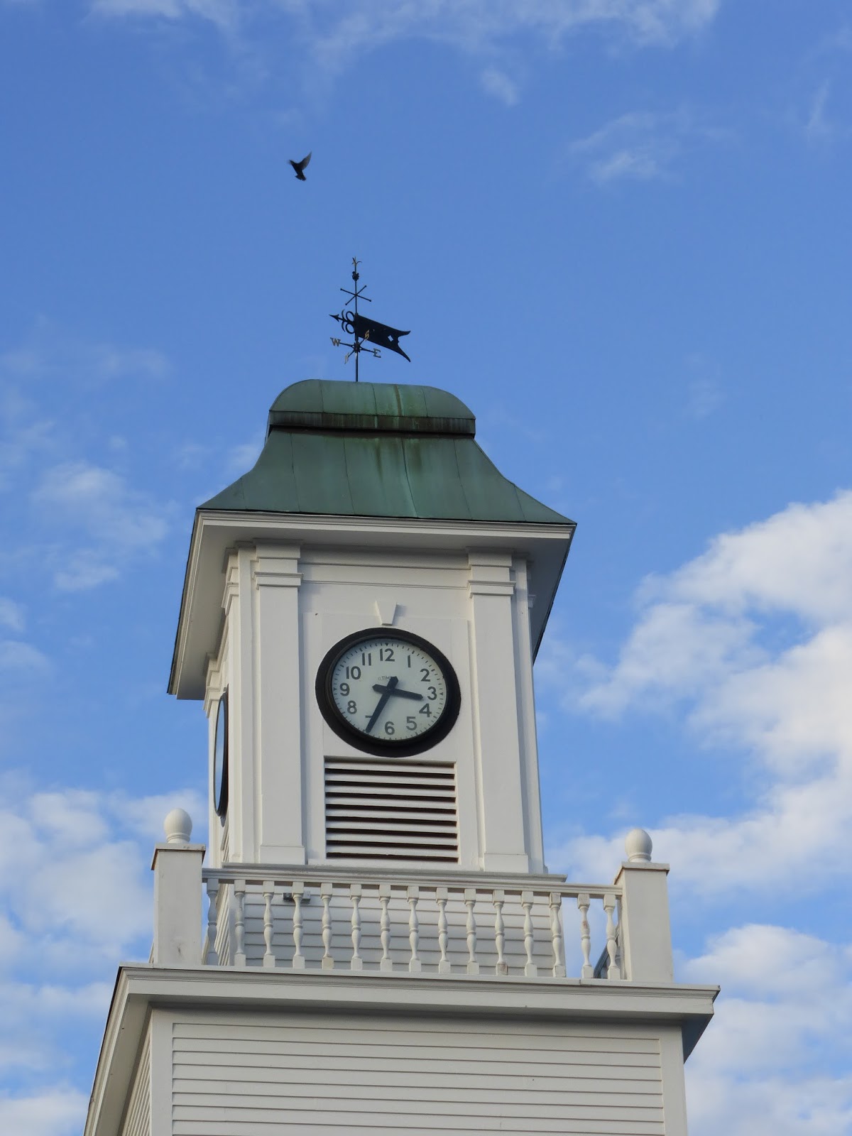 Nutfield Genealogy Weathervane Wednesday Above the Town Hall