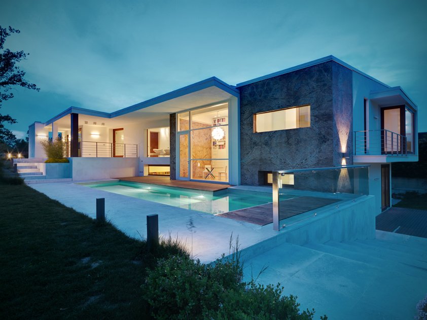 View Denah Rumah Mewah 2 Lantai Dengan Kolam Renang Gif