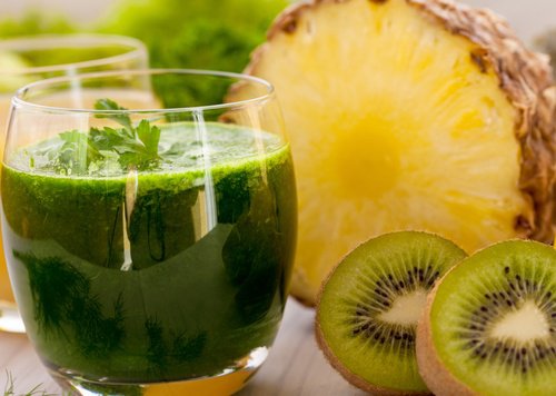 Smoothie de pomme verte et de maca Smoothie de pomme verte et de maca