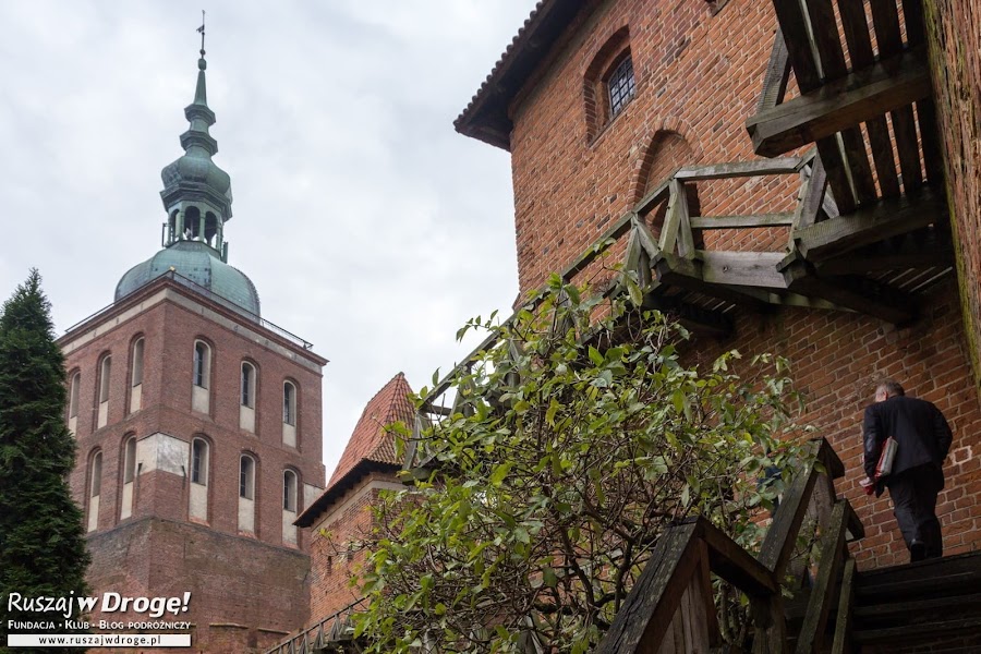 Frombork - wejście do Wieży Kopernika