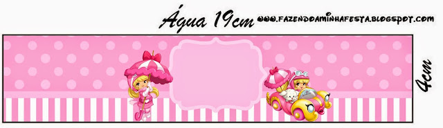 Penelope Glamour Bebé: Etiquetas para Candy Bar para Imprimir Gratis. Etiquetas para botellas de agua personalizadas.