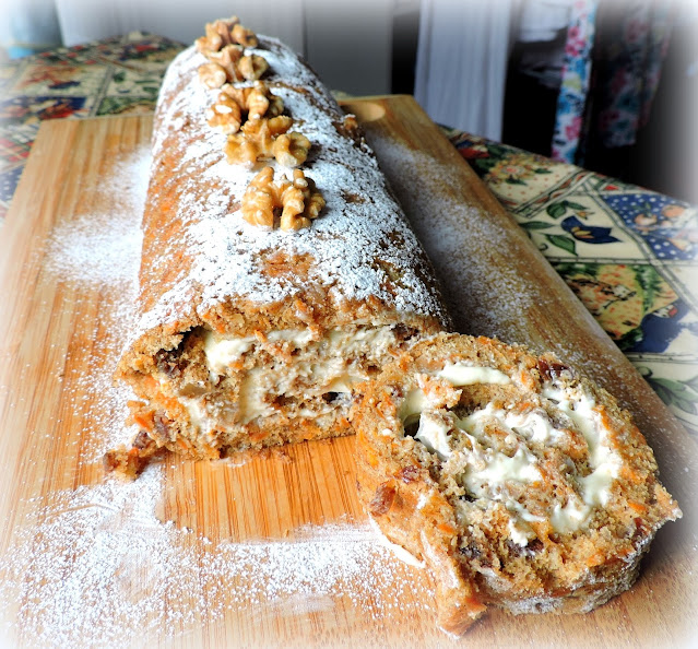 Carrot Cake Roll