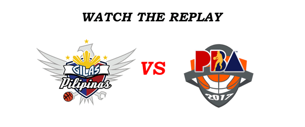 List of Replay Videos Gilas Pilipinas vs PBA All-Star Mindanao April 26, 2017 @ Cagayan de Oro List of Replay Videos Gilas Pilipinas vs PBA All-Star Mindanao April 26, 2017 @ Cagayan de Oro