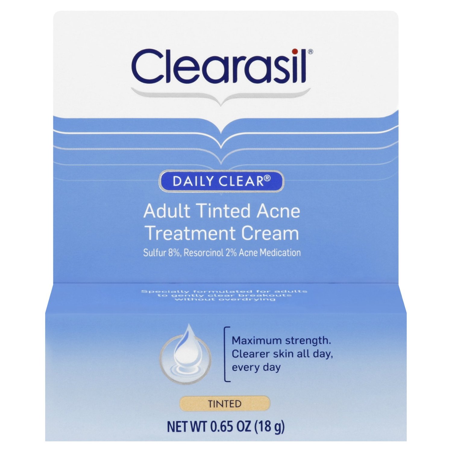 .65oz Clearasil Stayclear Adult Tinted Acne Treatment Cream 2.69 (Reg 4.99) + Free Shipping .65oz Clearasil Stayclear Adult Tinted Acne Treatment Cream 2.69 (Reg 4.99) + Free Shipping
