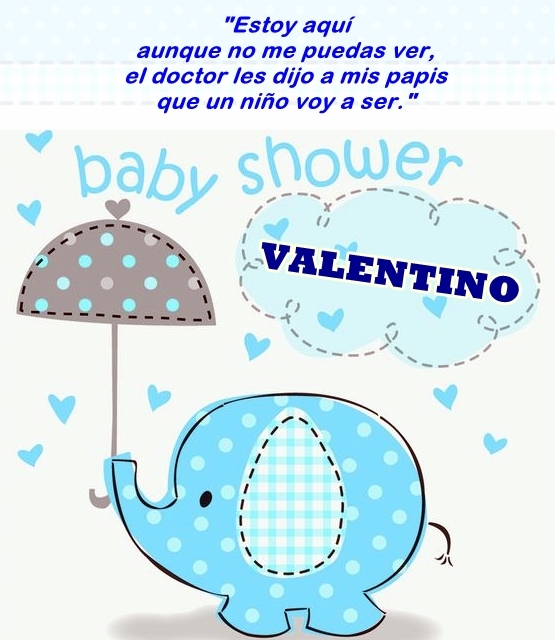 Salado Dulzor: Baby Shower Valentino